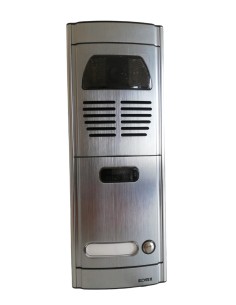 Panneau vidéo Vimar 89f5/1, 2 modules, 1 bouton pour systèmes noir et blanc à 2 fils